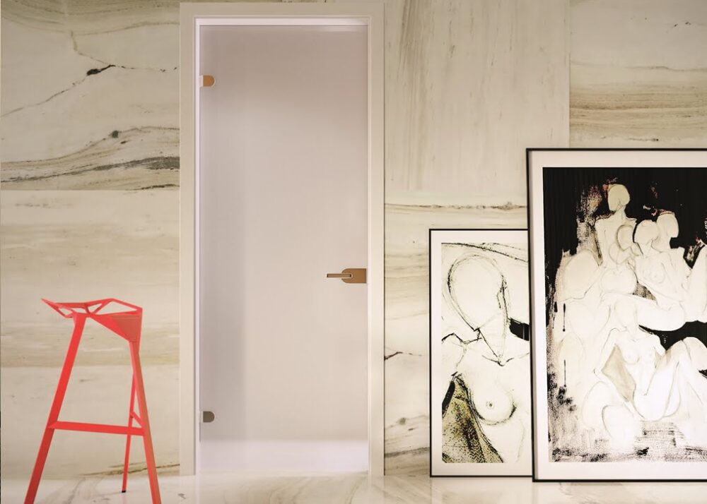 Стъклени интериорни врати