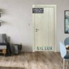 Интериорна врата Sil Lux 3100 избелен дъб