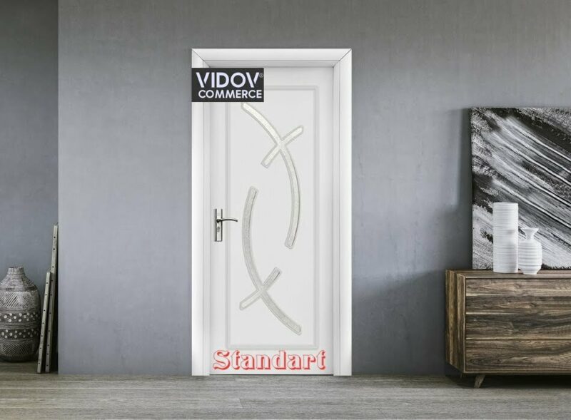 Интериорна врата Стандарт модел 056 бял