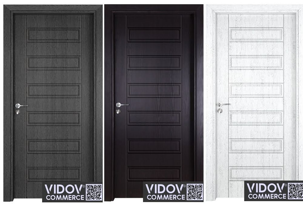 Интериорни врати Gama 207P в 5 цвята от Vidov commerce