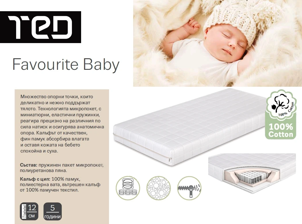 Детски матраци TED