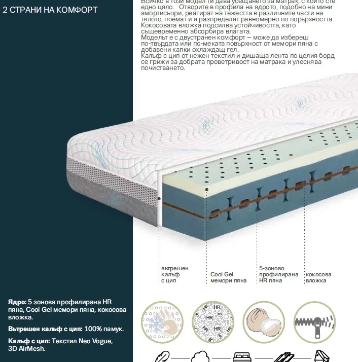 Матрак O Zone+ - Image 3