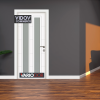 Интериорна врата Variodor VD 1-2 Бяла