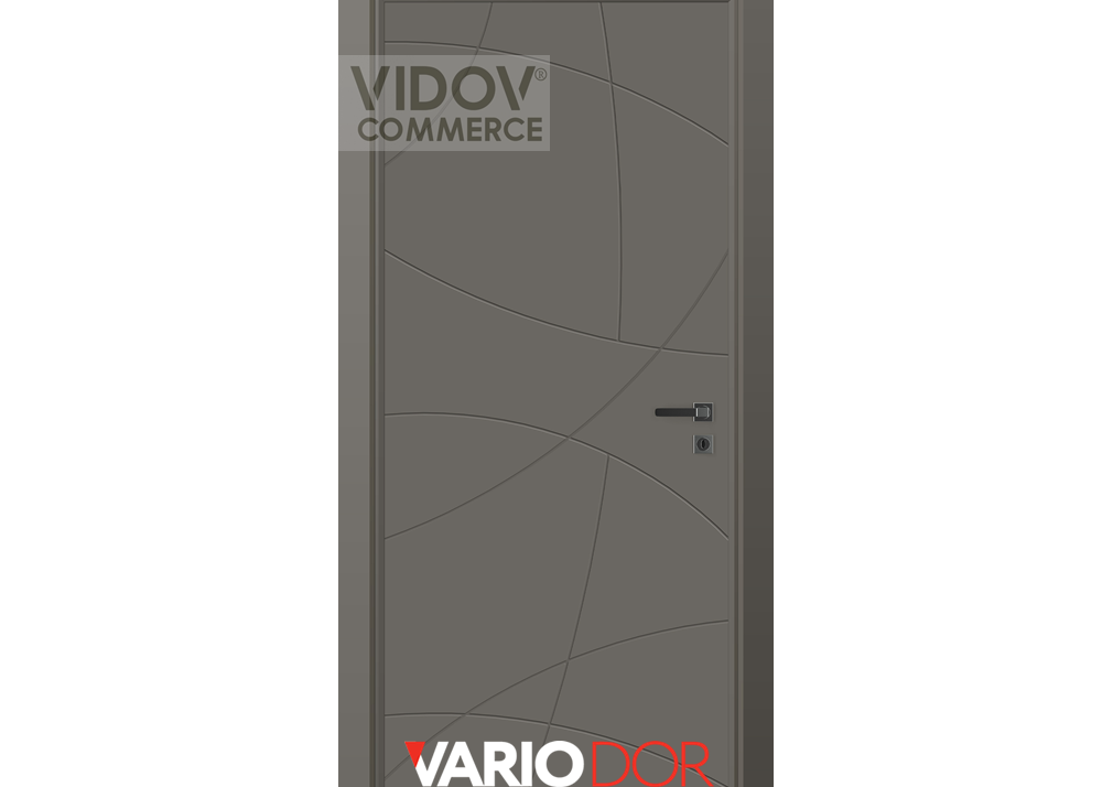 Alternative view of Интериорна врата Variodor VDA100 H Антрацит