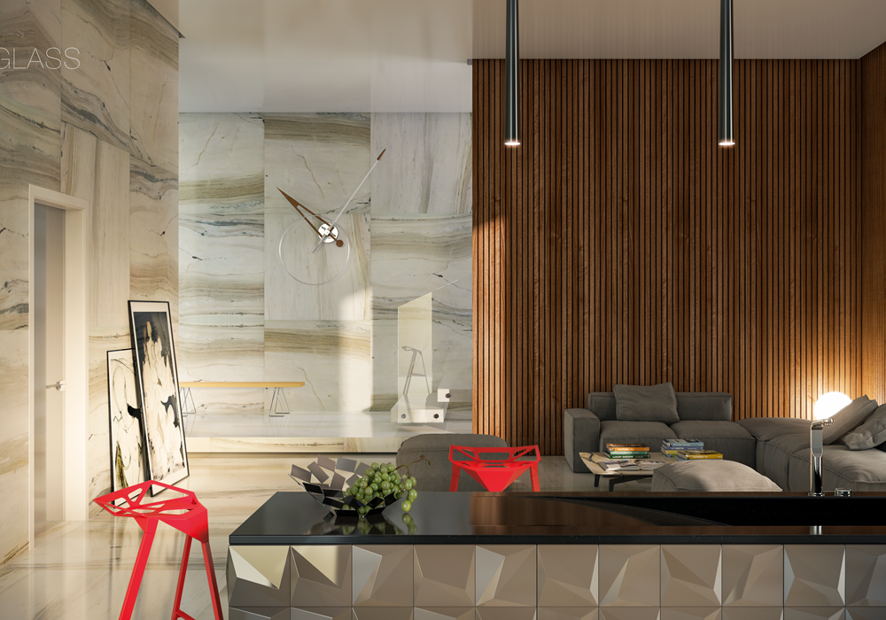 Модерни стъклени врати Eurostill от серия Glass Door