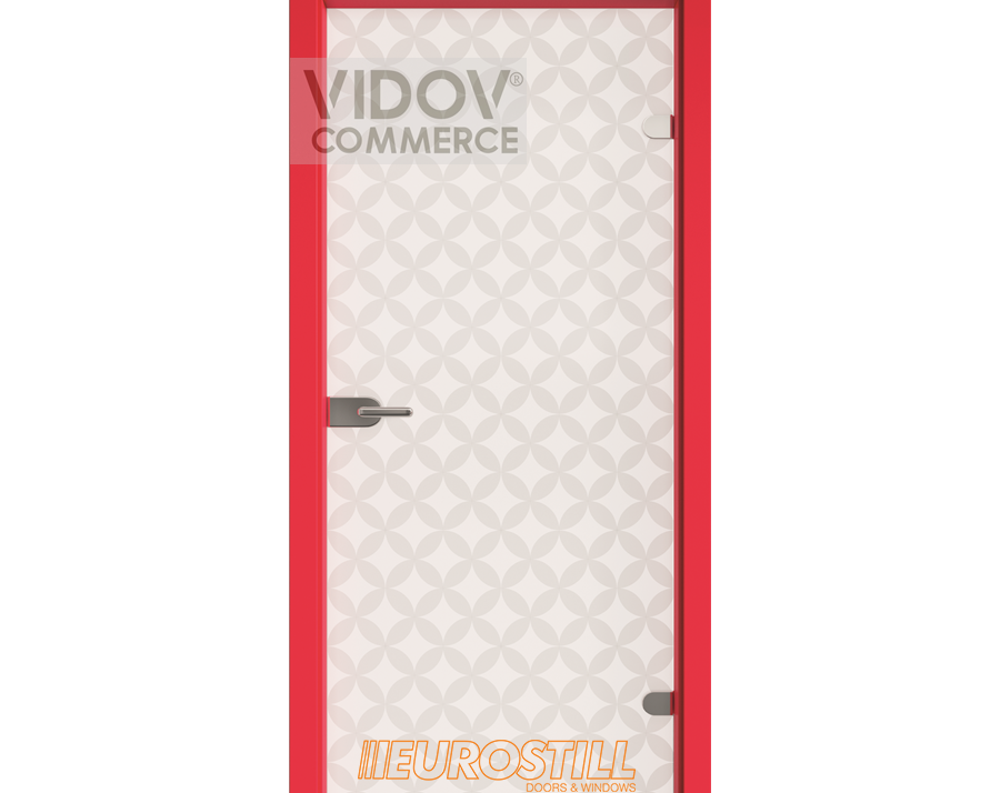 Alternative view of Стъклена интериорна врата Glass модел GD9