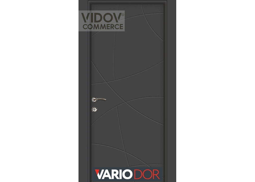 Alternative view of Интериорна врата Variodor VDA100 Antrhracite