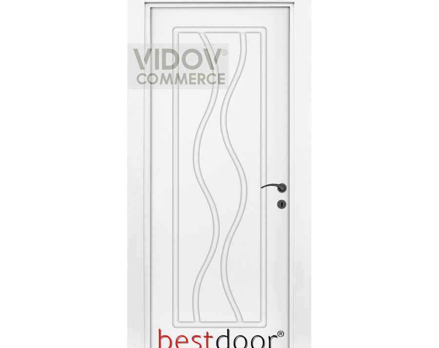 Alternative view of Интериорна врата BEST Door Volna P Бял