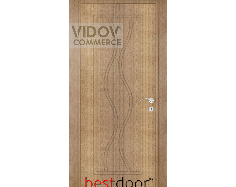 Alternative view of Интериорна врата BEST Door Volna P Златен Дъб