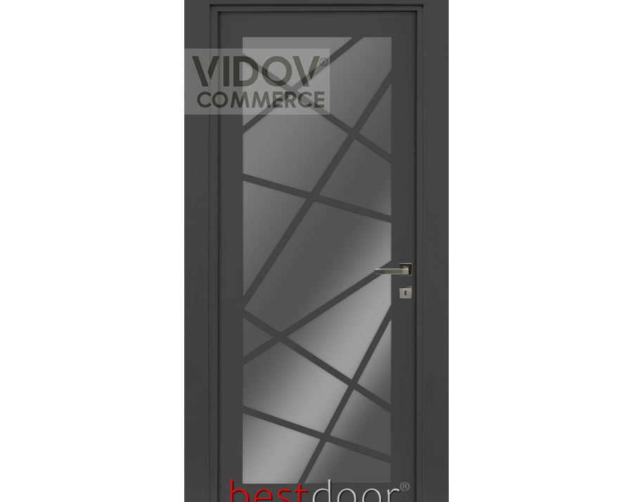 Alternative view of Интериорна врата BEST Door Gizam Антрацит