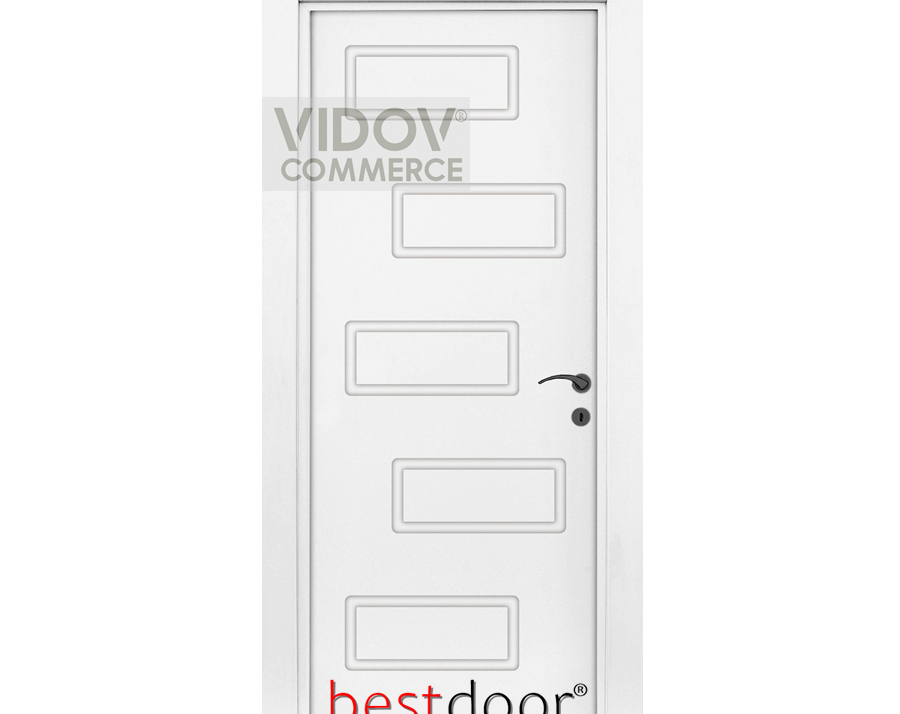 Alternative view of Интериорна врата BEST Door Domino P Бял