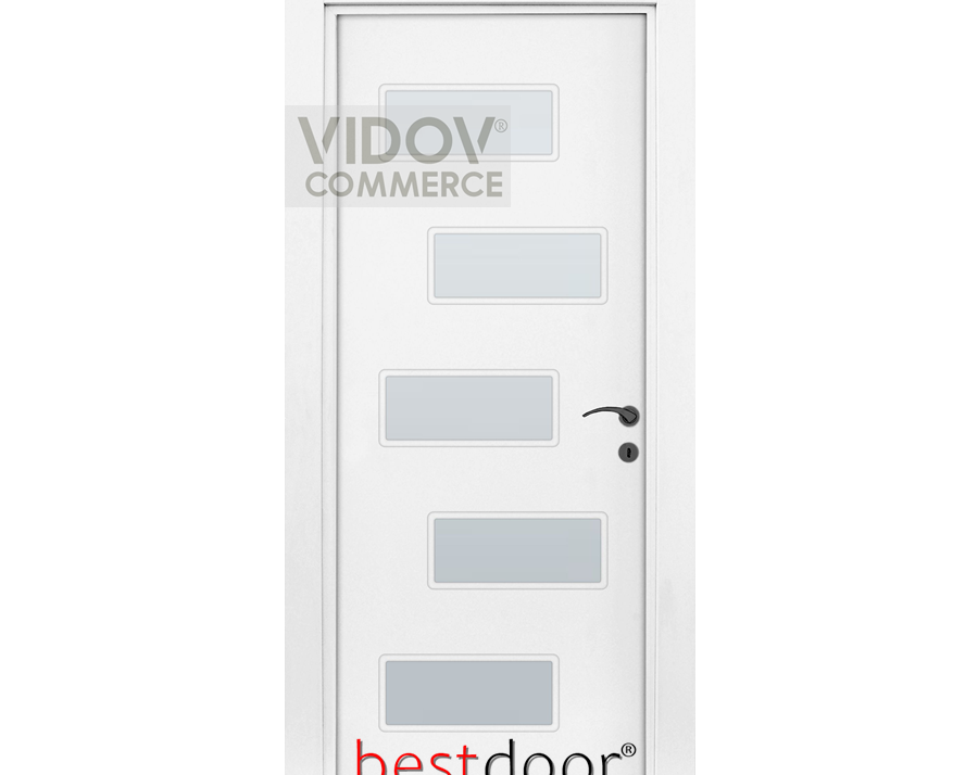 Alternative view of Интериорна врата BEST Door Domino Бял