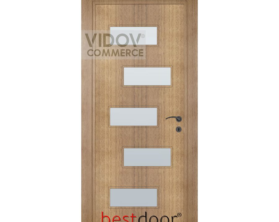 Alternative view of Интериорна врата BEST Door Домино Златен Дъб