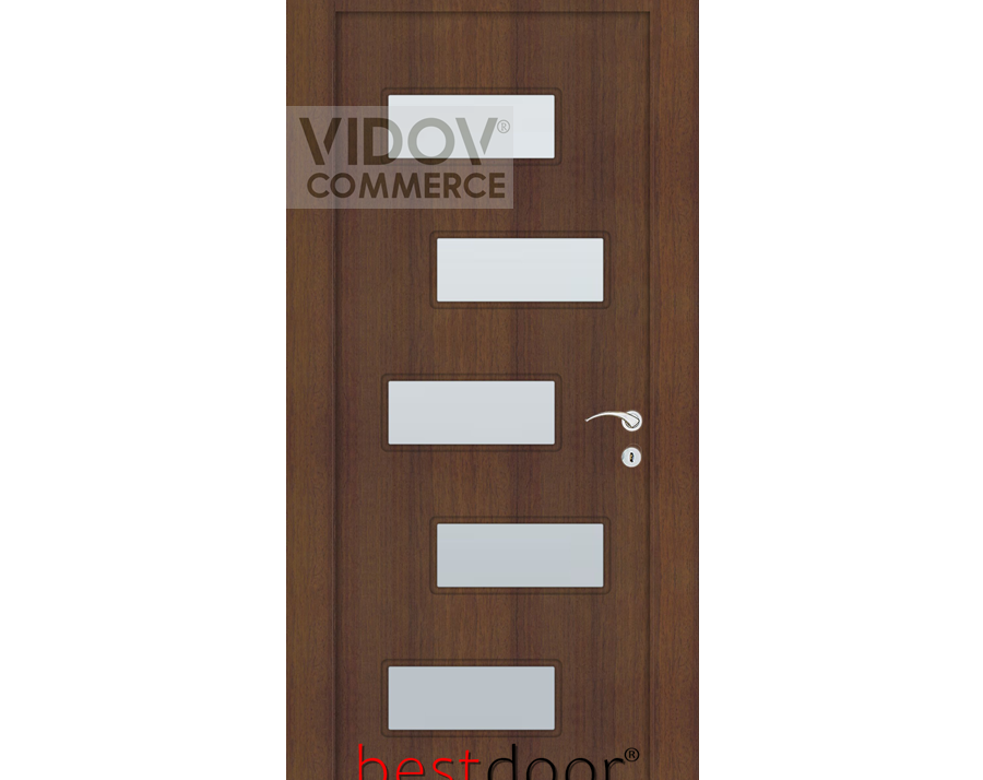 Alternative view of Интериорна врата BEST Door Domino Златна Елха