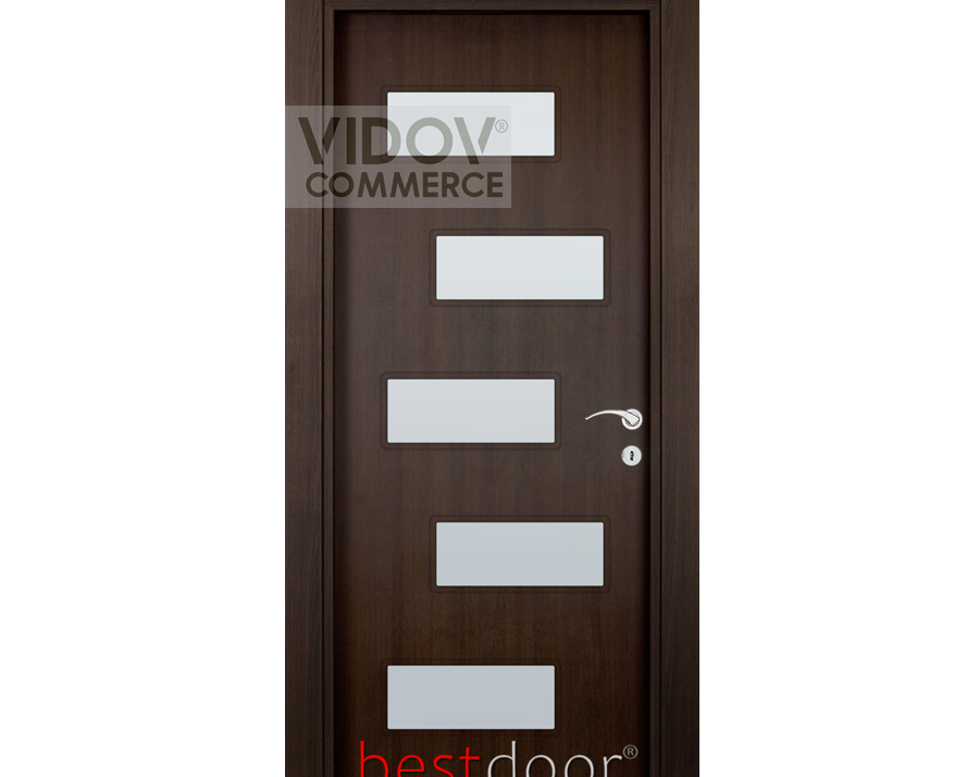 Alternative view of Интериорна врата BEST Door Domino Кестен