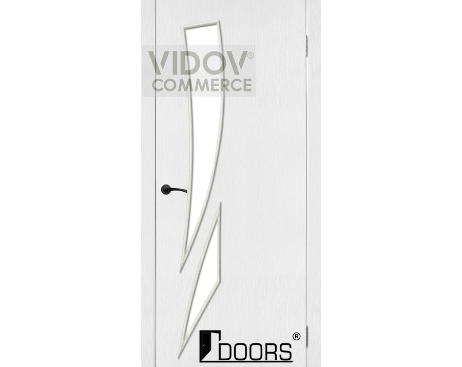 Alternative view of Интериорна врата ТМ Doors Фиеста Бяло