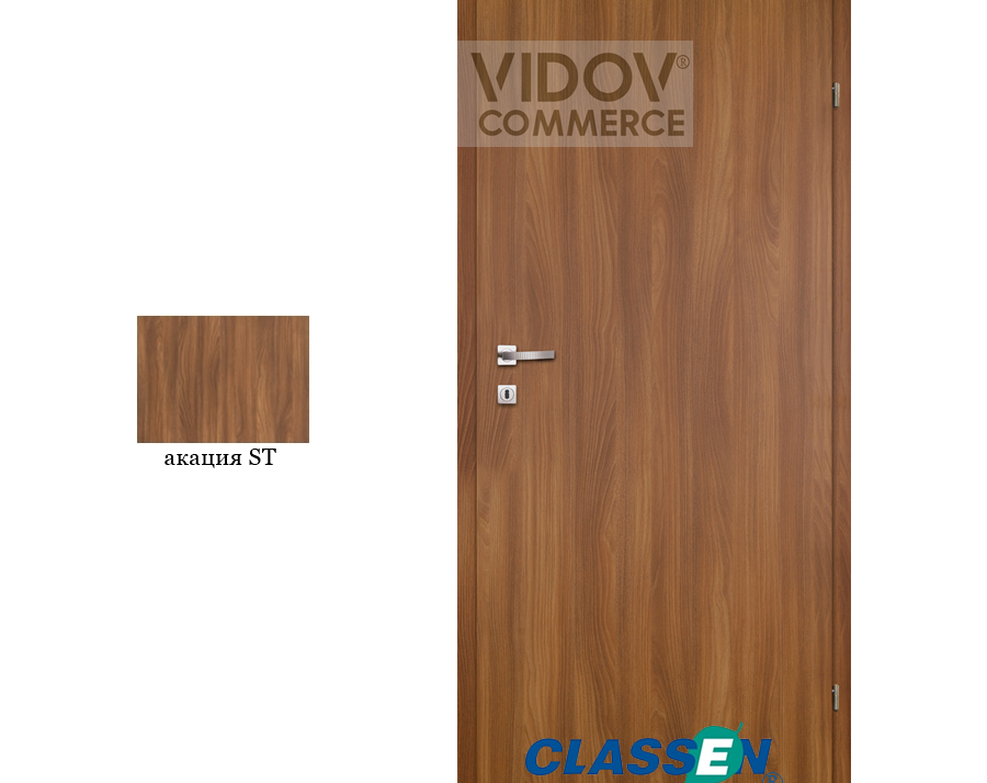 Alternative view of Интериорна врата Classen Century 1 Акация ST - PRIMO фолио