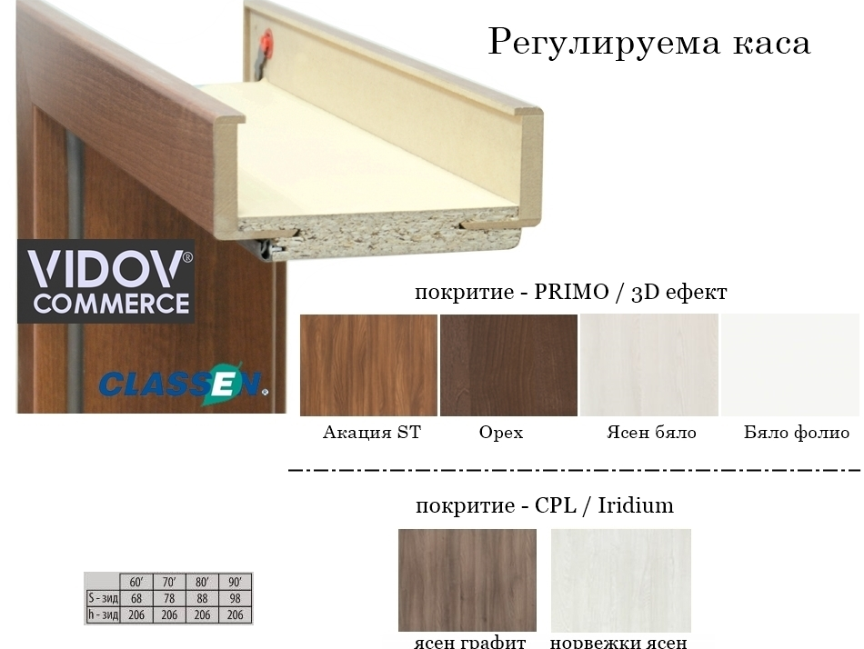 Alternative view of Регулируема каса Classen