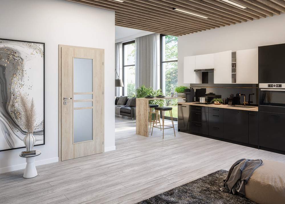 Alternative view of Интериорна врата Classen Demeter 2 Снежен Ясен - Iridium PVC фолио