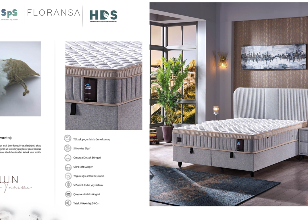 Alternative view of Тапицирана спалня Floransa с луксозен матрак