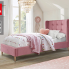 Тапицирано легло Estella Розово