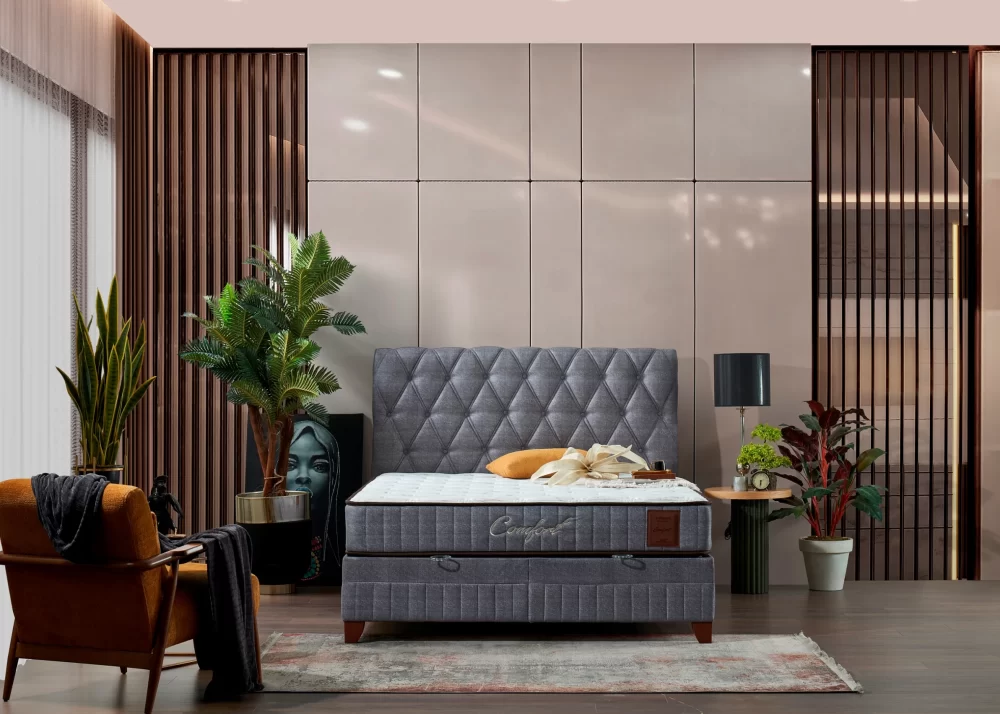 Alternative view of Тапицирано легло Comfort с матрак Comfort