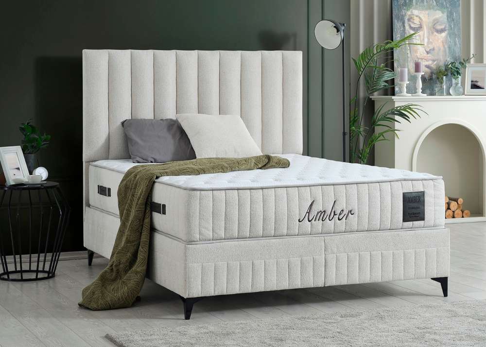 Alternative view of Тапицирано легло Amber с матрак Amber