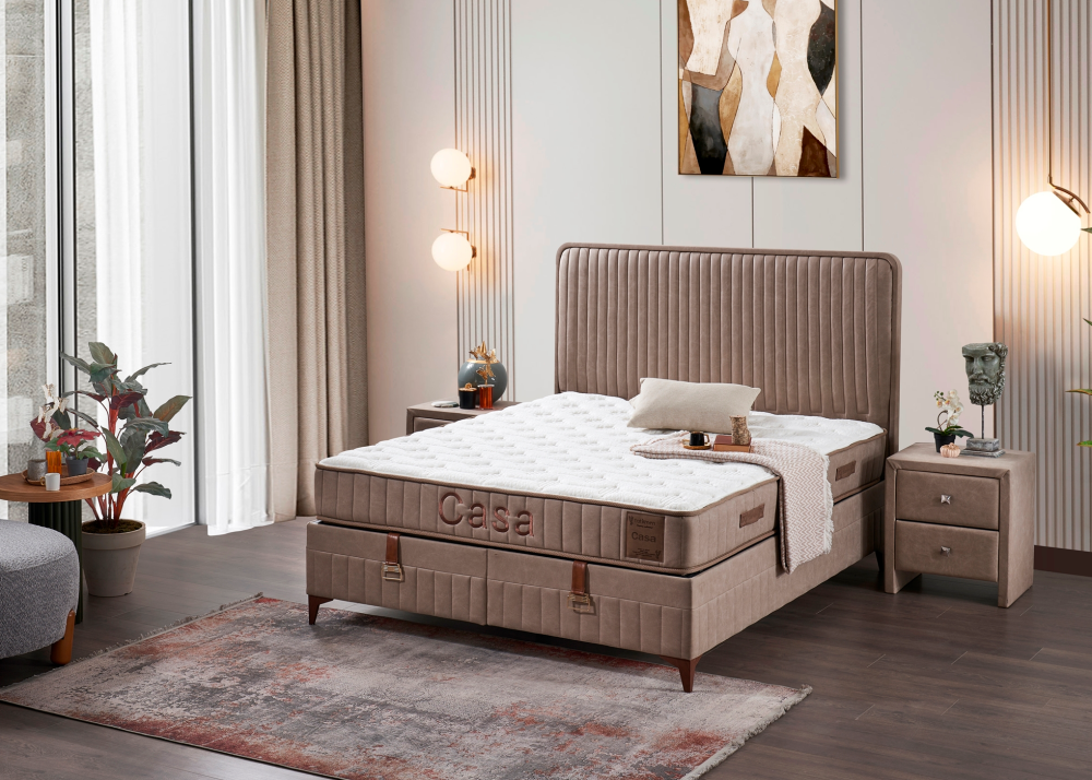 Alternative view of Тапицирано легло Casa с матрак Casa