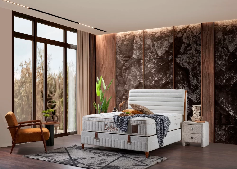 Alternative view of Тапицирано легло Lotus Türkmen