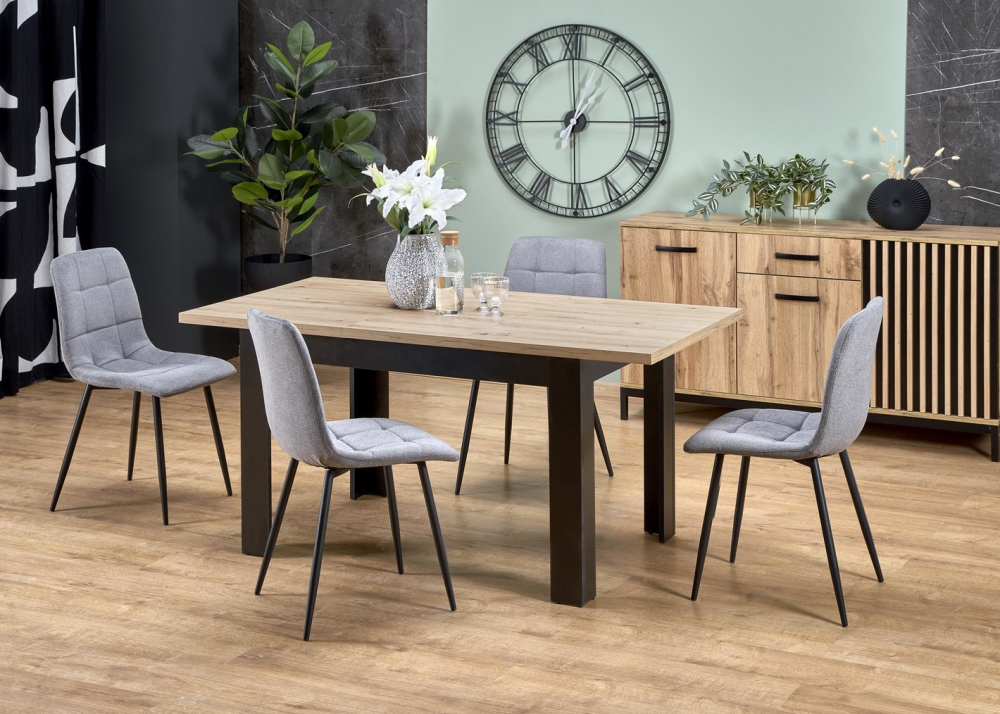 Alternative view of Трапезна маса Bagio с черни крака