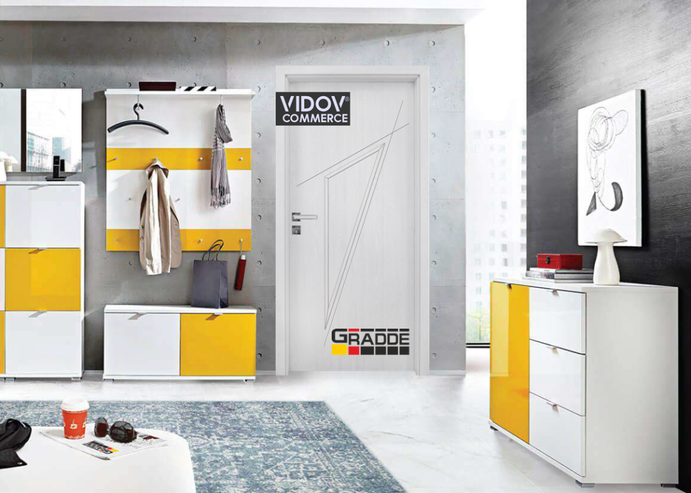 Интериорна врата Kristal Voll 4-1 Сибирска Лиственица