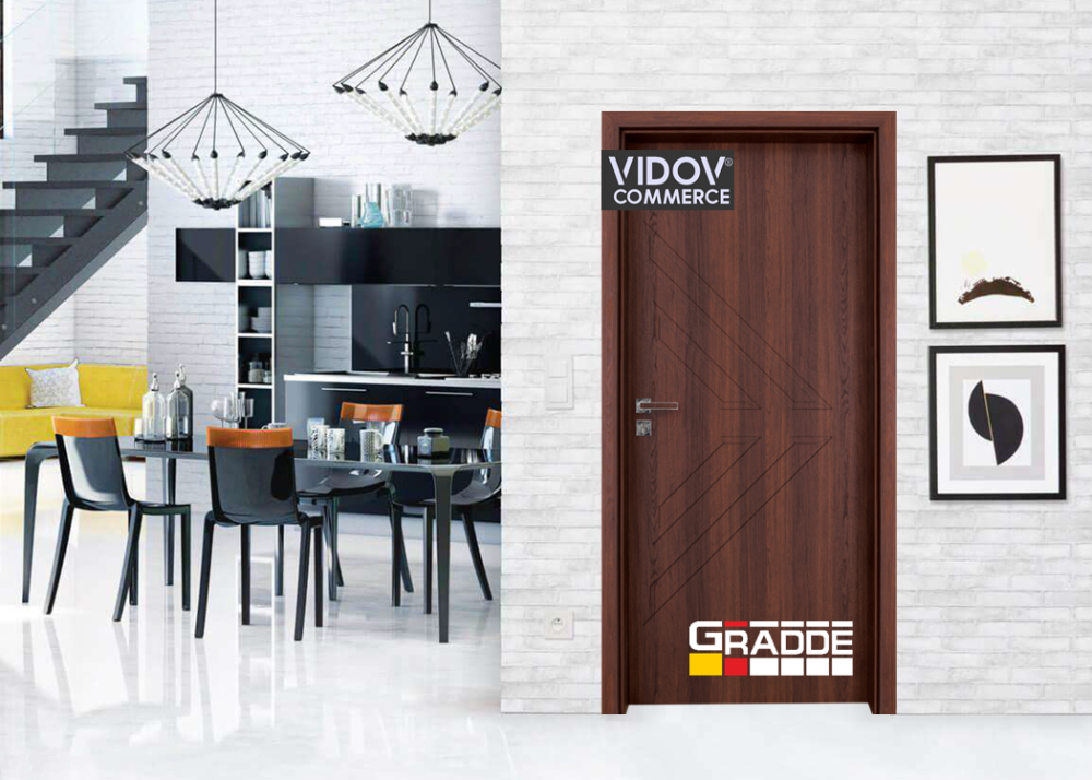 Интериорна врата Paragon Voll 3-1 Шведски Дъб