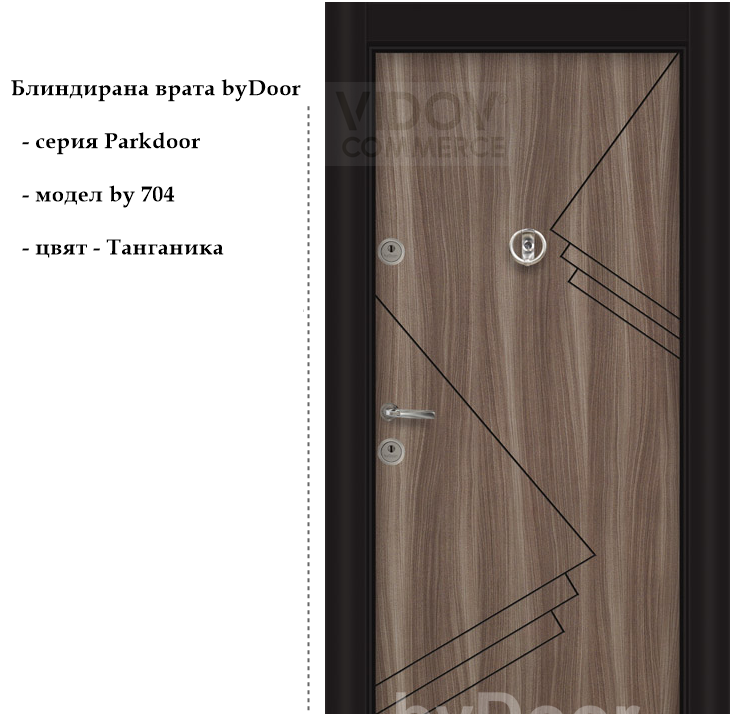 Alternative view of Блиндирана врата Parkdoor by 704