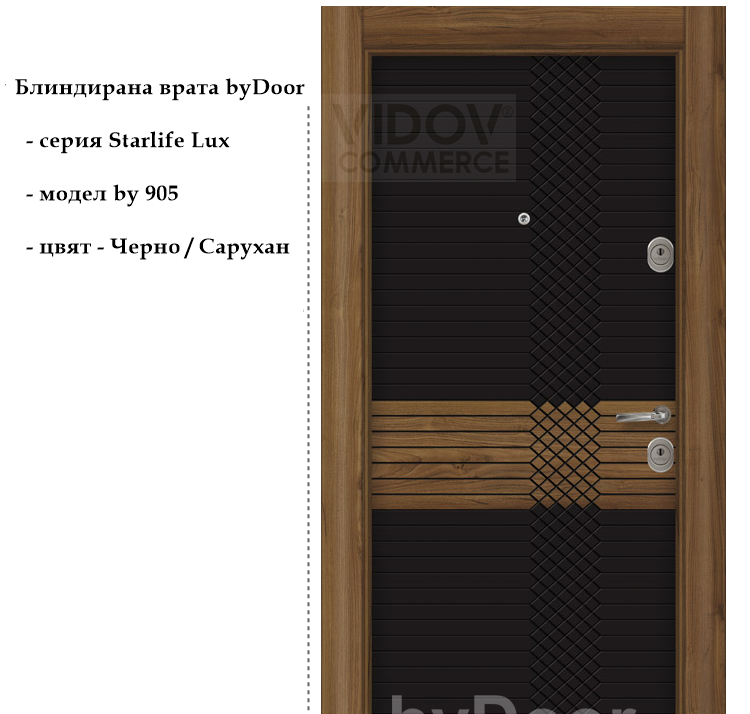 Alternative view of Блиндирана врата Starlife Lux by 905