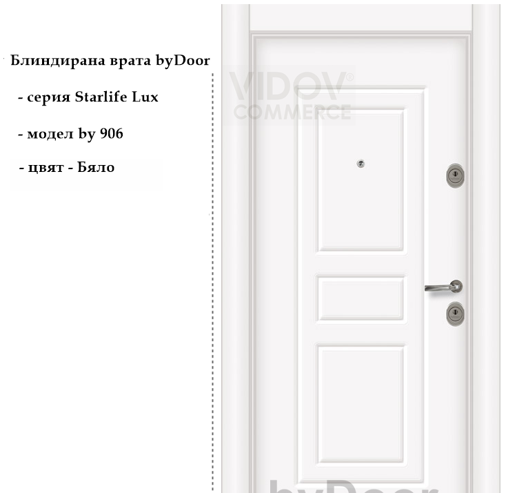 Alternative view of Блиндирана врата Starlife Lux by 906