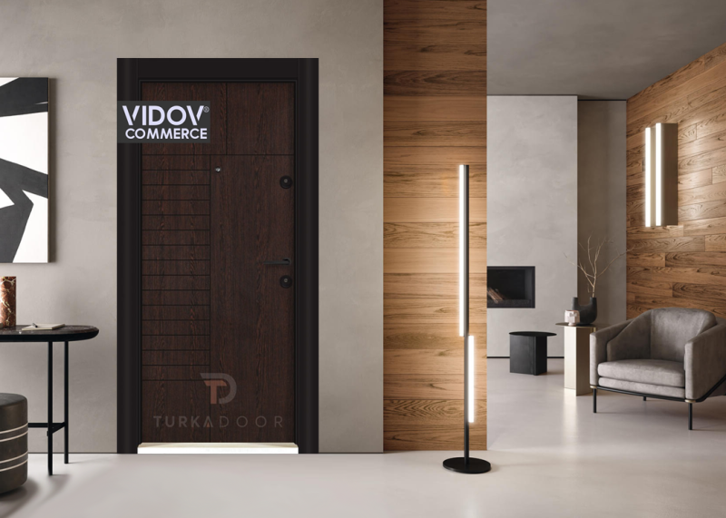 Блиндирана врата TurkaDoor Parkdoor T-15 Венге