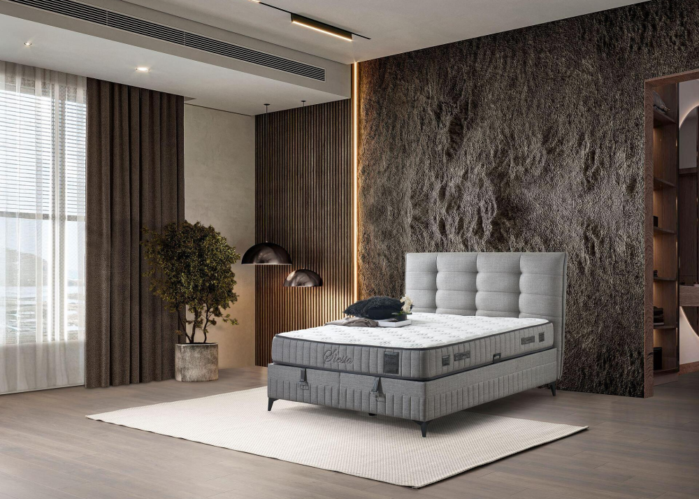 Alternative view of Тапицирано легло Siesta с матрак Siesta