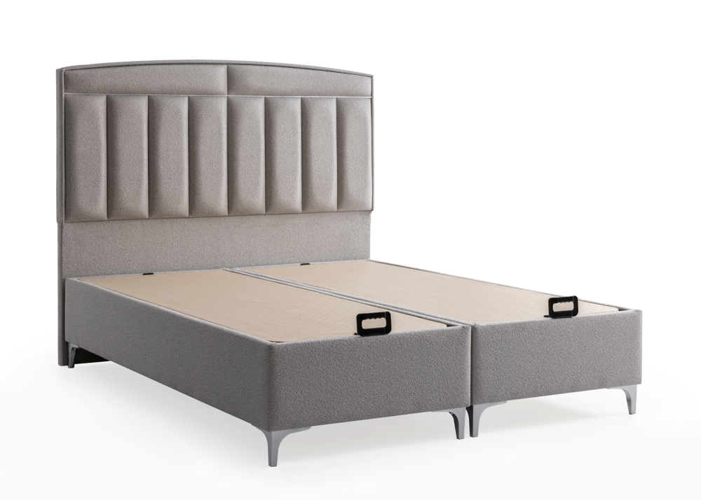 Alternative view of Тапицирано легло Siesta Uyku Dünyasi Светлосиво - с матрак или без матрак