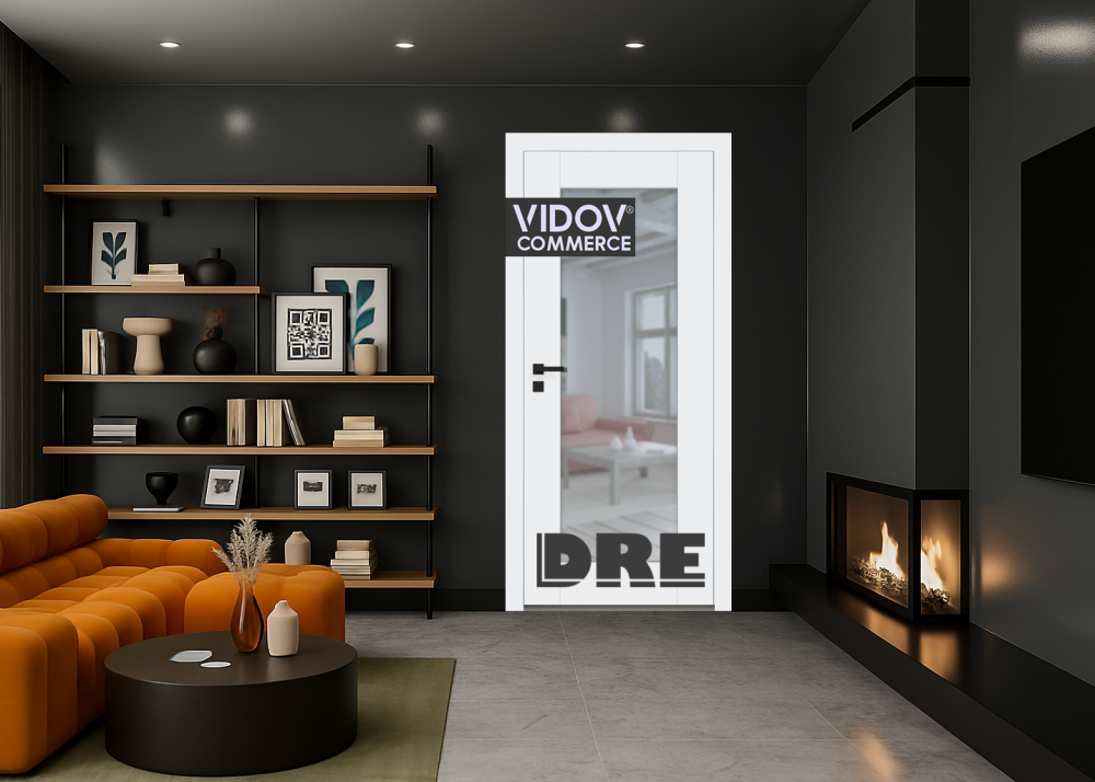 Интериорна врата Estra 10 Бял Мат