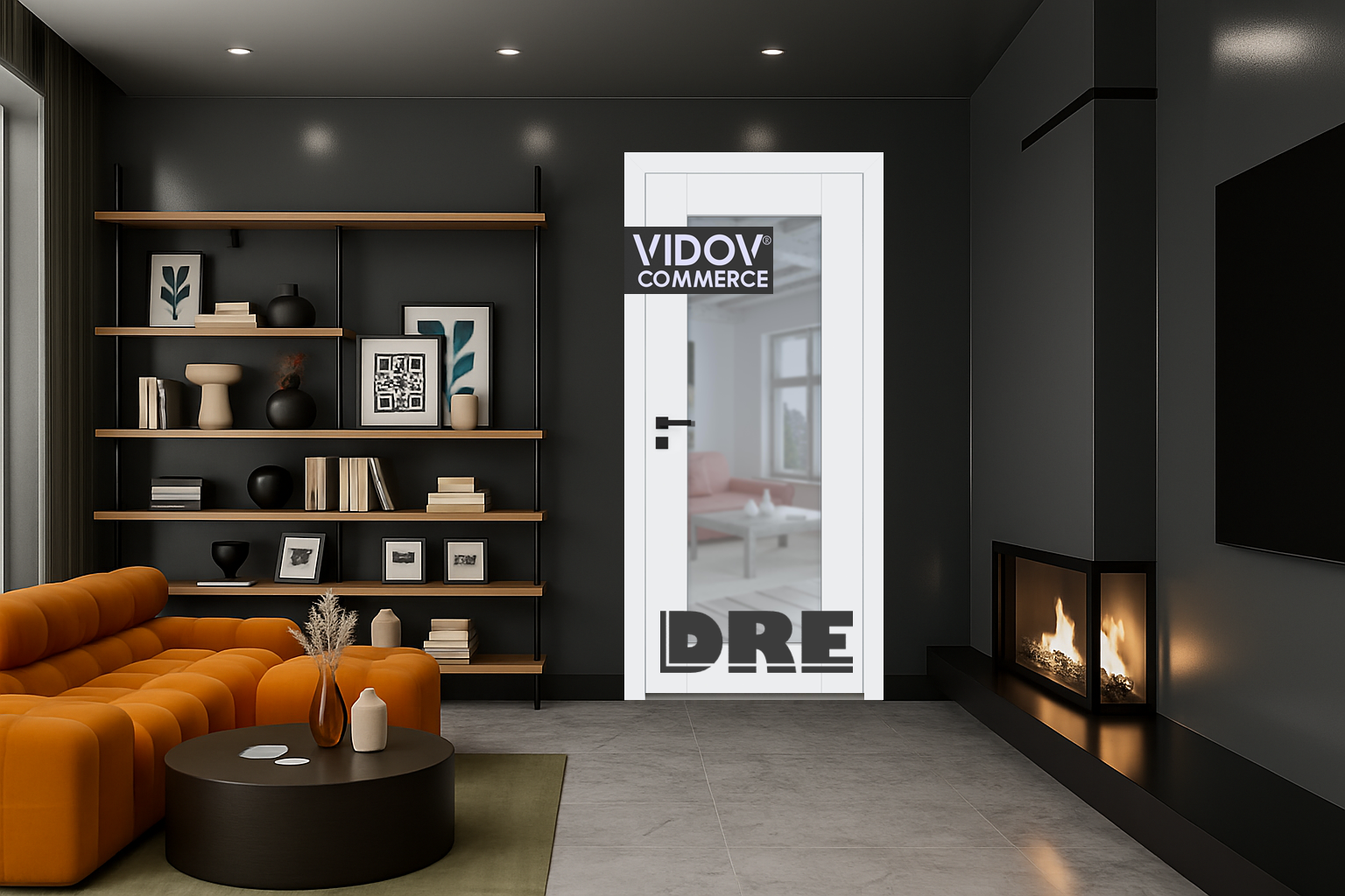 Интериорна врата Estra 10 Бял Мат