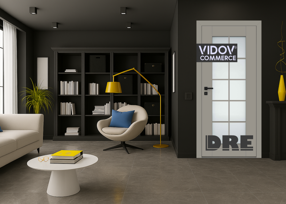 Интериорна врата Estra 14 Топло Сив Мат