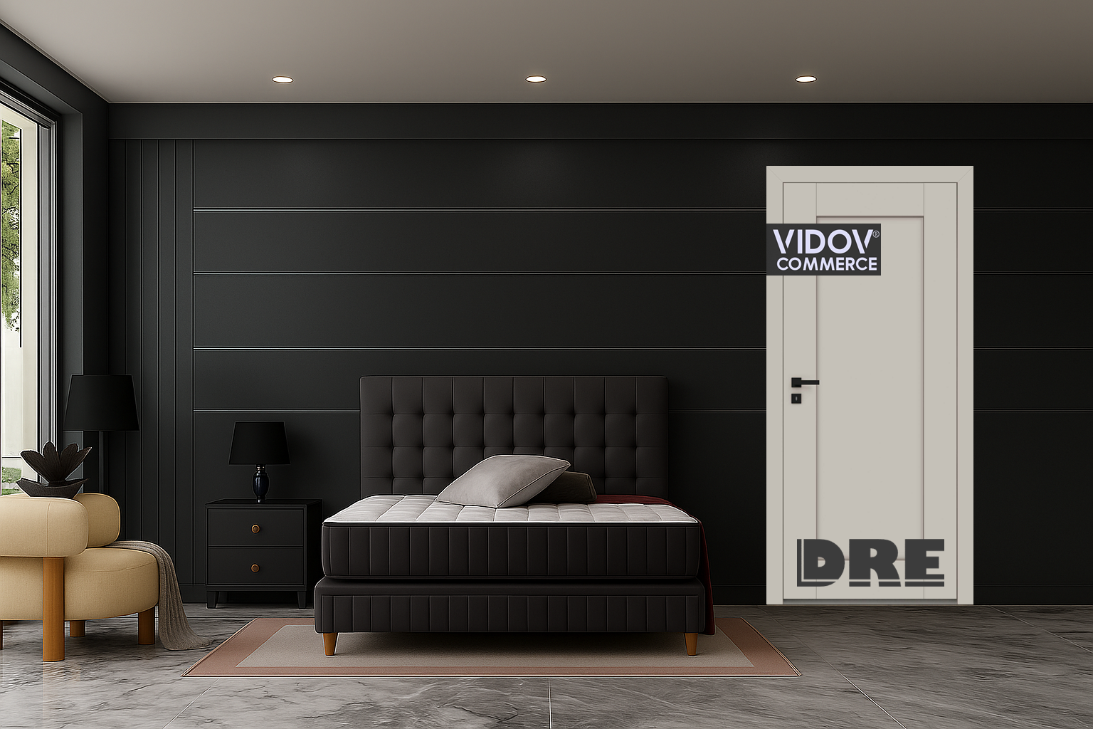 Интериорна врата Estra 5 Кашмир Мат