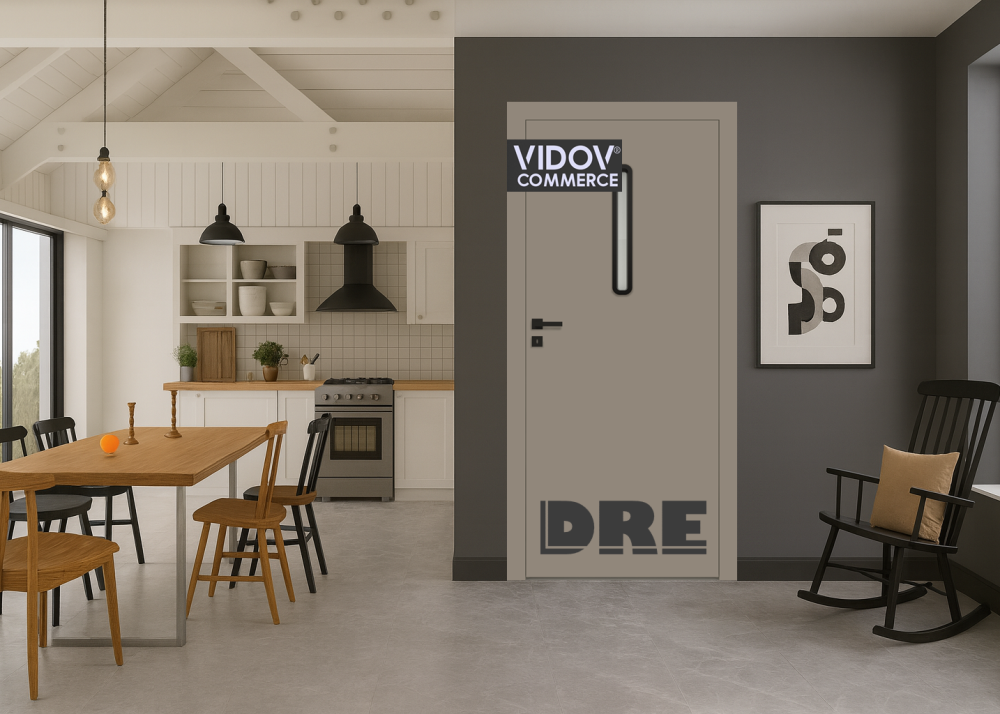 Интериорна врата Nova 40 Топло Сив Мат