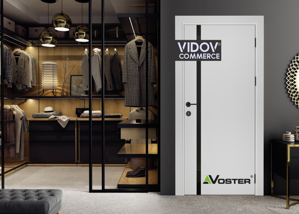 Интериорна врата Moderno Бял Мат