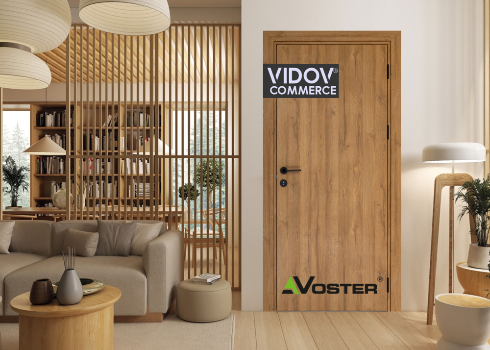 Интериорна врата Plain Баварски Дъб