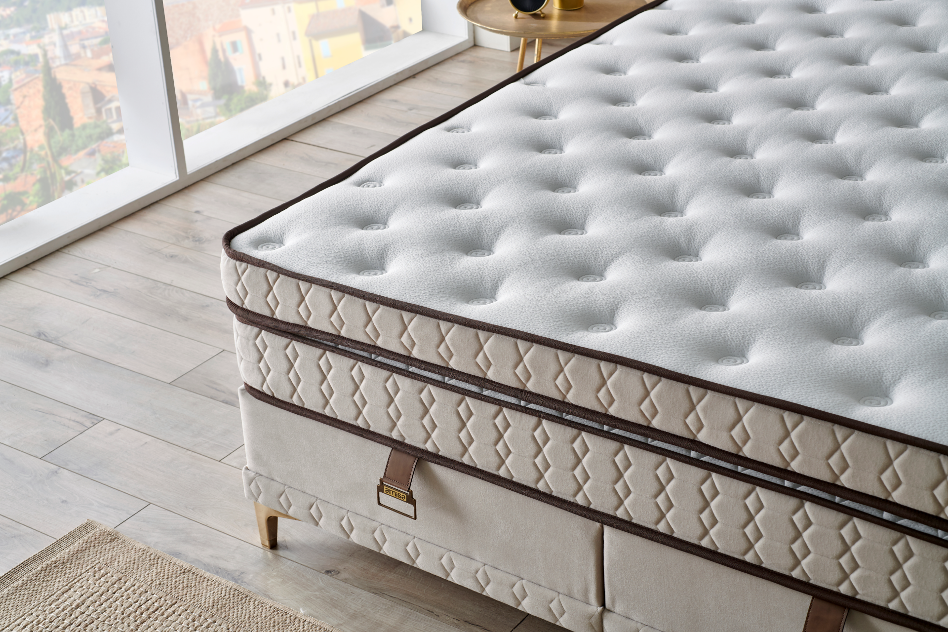 Тапицирано легло Grande PL Bedding - с матрак или без матрак - Image 5