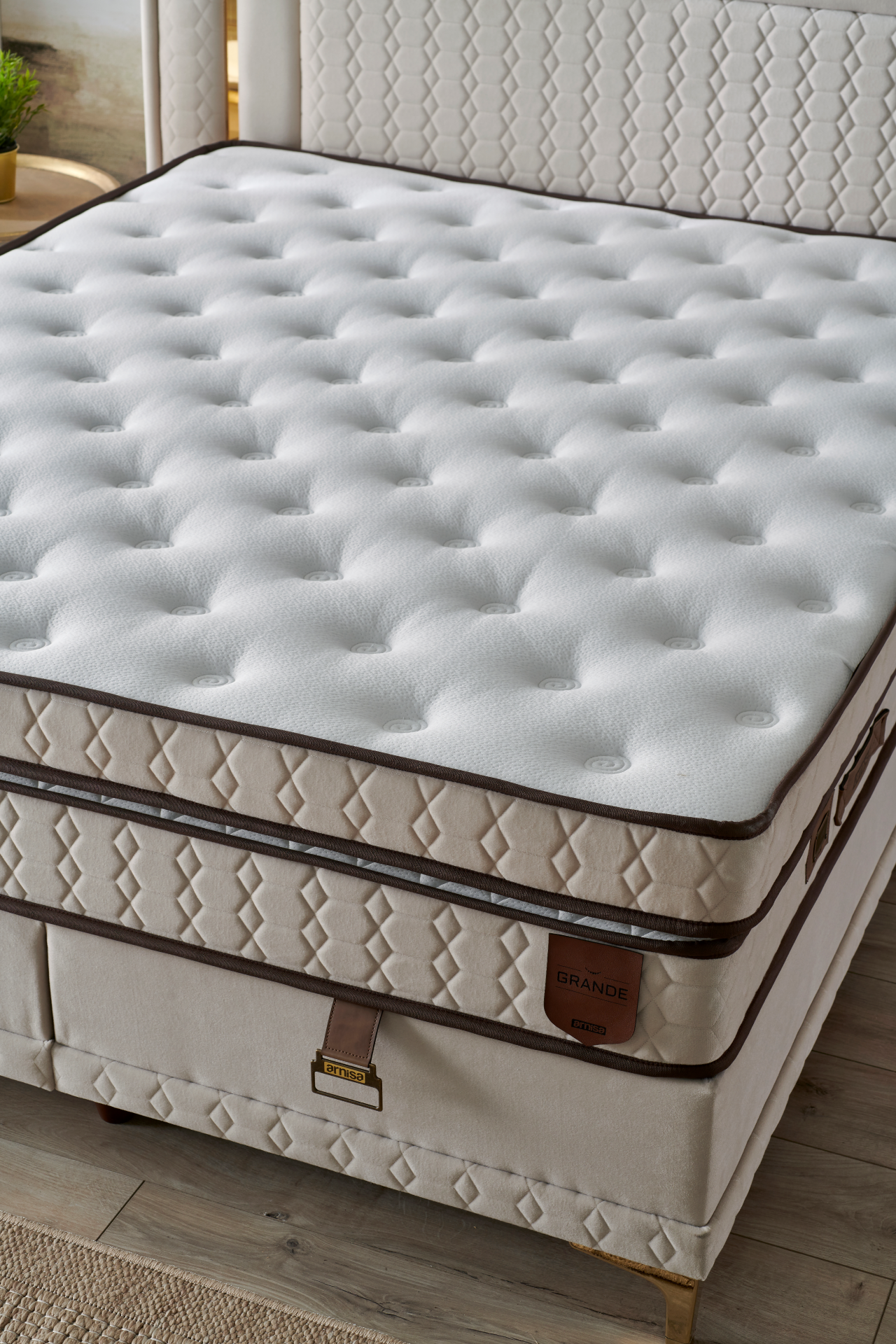 Тапицирано легло Grande PL Bedding - с матрак или без матрак - Image 7