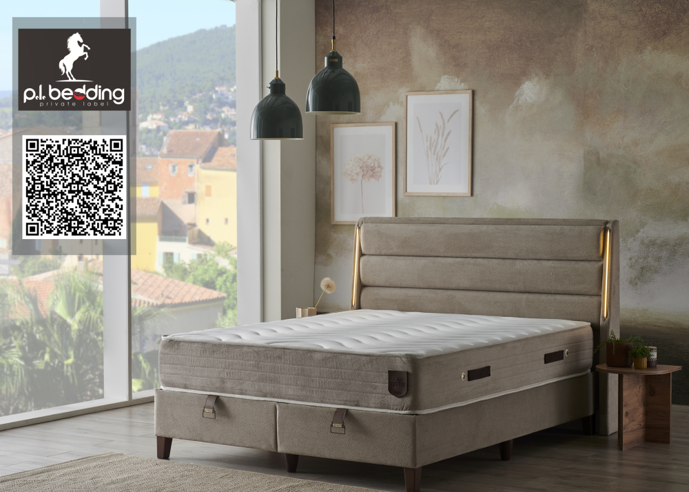 Тапицирано легло Cotton PL Bedding
