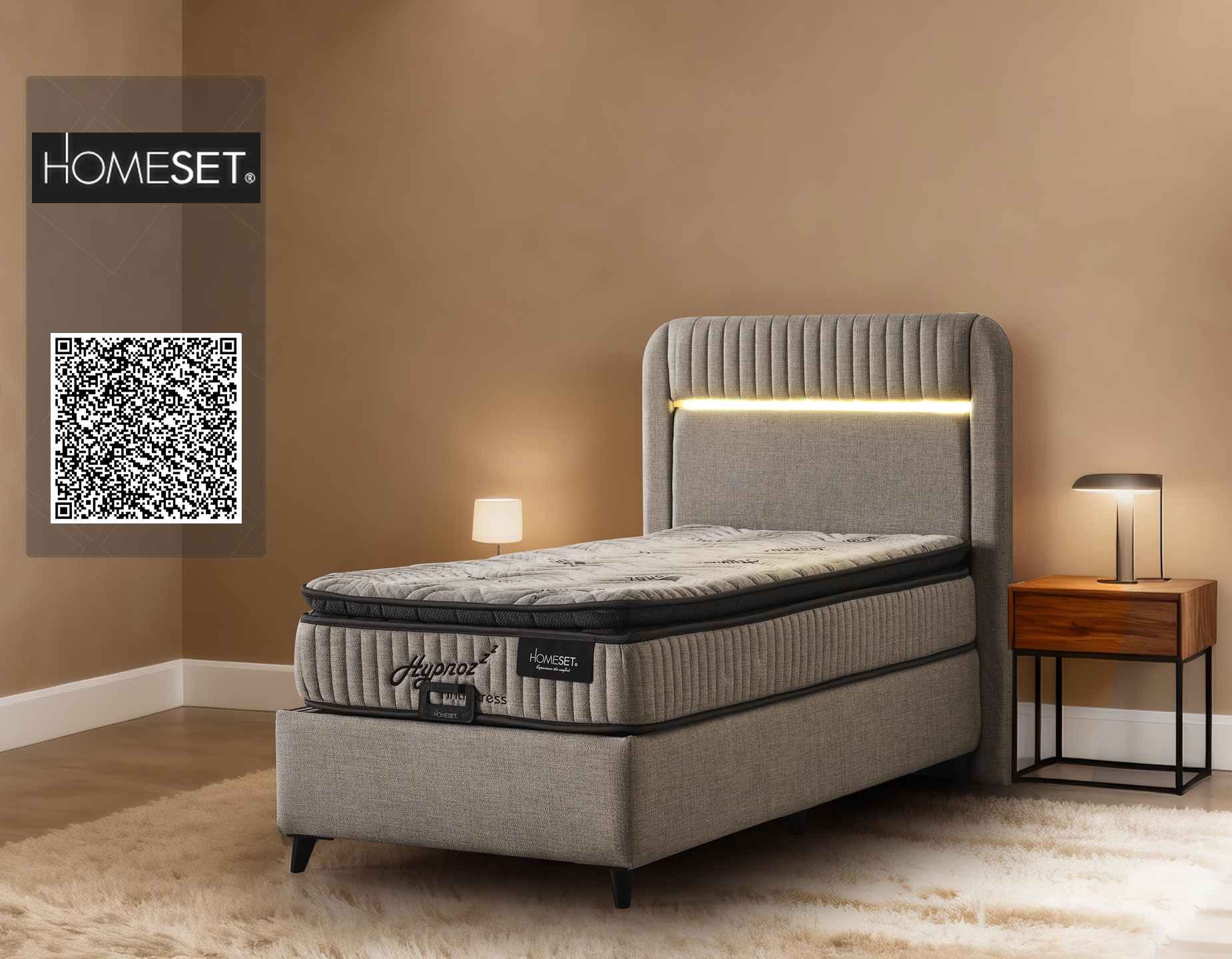Тапицирано легло Hypnoz 90