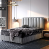 Тапицирано легло Puffi с матрак Puffi grey